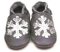 4 Inch Blue Snowflake shoes