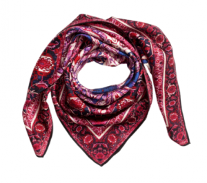 mm&mg red scarf