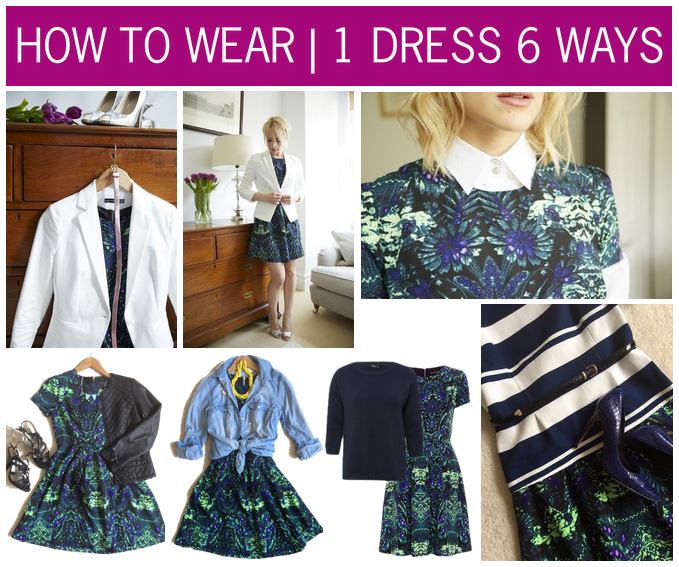 how to wear 1 dress 6 ways cocomamastyle