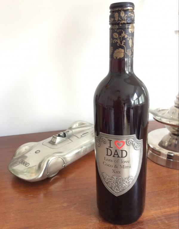 personalised wine bottle | giftsonline4u | fathers day gift | cocomamastyle