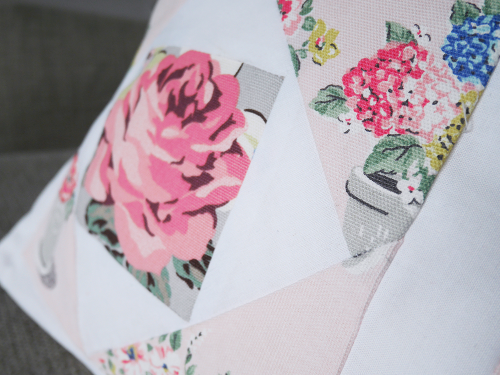 cocomamastyle | cath kidston | diy patchwork cushion | floral