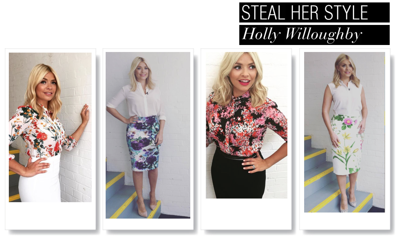 celebrity mum style | holly willoughby 