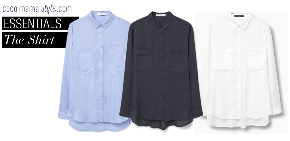 cocomamastyle | wardrobe essentials | mango shirt
