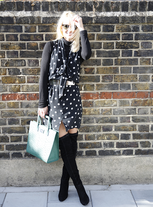 cocomamastyle | outfit of the day | ootd | house of fraser dress | mango | layering