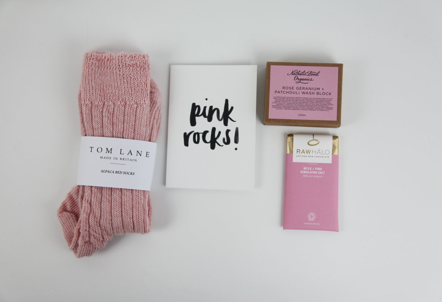pink rocks box